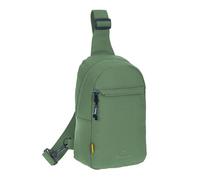 Bench Rucksack Eingurt Tasche Sling Bag Bodybag Schulterrucksack Casual Crossbody Fahrrad Festival Konzert Reise Sport Handtasche Umhängetasche 64213 + bagboom Schlüsseletui (Salbei (grün) 1300)