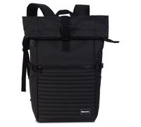 Bench. Freizeitrucksack Rucksack Quilted Roll-Top Hydro Schwarz (1 Stück), Rucksack, Freizeitrucksack, Schulrucksack