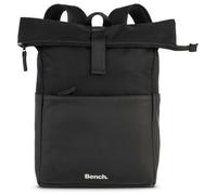 BENCH Rucksack Rolltop style, schwarz, bis zu 17 Liter