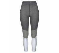 Strickleggings BENCH., Damen, Gr. 32/34, N-Gr, weiß (anthrazit, grau, weiß), Obermaterial: 70% Baumwolle, 28% Polyamid, 2% Elasthan, mehrfarbig, meliert, sportlich, stretch fit lang, Hosen, im sportiv