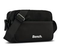 Bench Style Damen und Herren Bag Umhängetasche Tasche Handtasche Schultertasche Crossbody-Tasche, schwarz, 23 x 15 x 7 cm