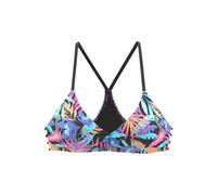 Triangel-Bikini-Top BENCH. "Pitch" Gr. 36, Cup A/B, bunt (schwarz, bedruckt) Damen Bikini-Oberteile (98908823-36) schwarz, bedruckt