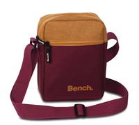 Bench Umhängetasche Classic Cross Body Bag ocker/brombeer