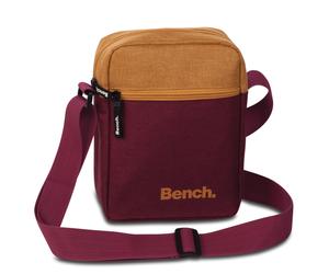 Bench Umhängetasche Classic Cross Body Bag ocker/brombeer