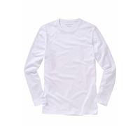 Benchmark Rundhals Langarm Mey & Edlich Weiß 48 Herren