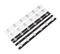 BENECREAT 4 Sets Korsett Busks, 2 Stil Federeisen-Edelstahl-Korsettverschluss Mit 6 Haken Und Ösen Zum Nähen von Damen-Korsett-Bustier-Taillentrainer-Hochzeits-Korsettknöpfen