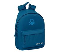 BENETTON BASICS MARINO - Jugendrucksack für Laptop 14,1 Zoll, ideal für Jugendliche verschiedener Altersgruppen, bequem und vielseitig, Qualität und Widerstandsfähigkeit, 31 x 16 x 41 cm