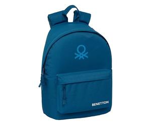 BENETTON BASICS MARINO - Jugendrucksack für Laptop 14,1 Zoll, ideal für Jugendliche verschiedener Altersgruppen, bequem und vielseitig, Qualität und Widerstandsfähigkeit, 31 x 16 x 41 cm
