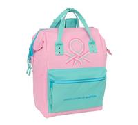 BENETTON DOLCE - Jugend-Rucksack mit Griffen für Laptops bis zu 33 cm (13 Zoll), ideal für Jugendliche verschiedener Altersgruppen, bequem und vielseitig, Qualität und Widerstandsfähigkeit, 27 x 19 x