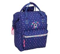 Benetton Drop - Jugendrucksack mit Griffen für Laptops bis zu 33 cm (13 Zoll), ideal für Jugendliche verschiedener Altersgruppen, bequem und vielseitig, Qualität und Widerstandsfähigkeit, 27 x 19 x 40