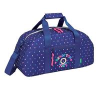 Benetton Drop Sporttasche, Rucksack, ideal für Kinder verschiedener Altersgruppen, bequem und vielseitig, Qualität und Widerstandsfähigkeit, 50 x 26 x 20 cm