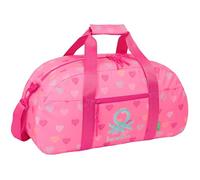 Safta Benetton 26l 50x26x20 Cm Bag Rosa Kinder