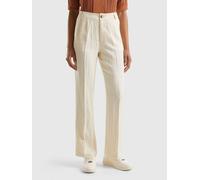 Benetton Hose in Beige - Größe 40 | Damenhosen