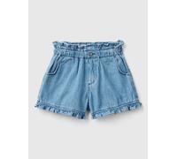 Benetton Jeans-Shorts in Hellblau - Größe 82 | Babyhosen
