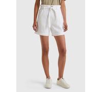 Benetton Jeans-Shorts in Weiß - Größe 36 | Shorts