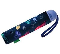 Benetton Super Mini Kinder-Taschenschirm mit Handöffner - Jellyfish
