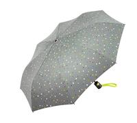 Benetton Taschenschirm Mini AC Punkte Auf-Automatik Dots Grey
