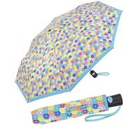 Happy Rain Benetton Mini AC Auf-Automatik Taschenschirm blooming...