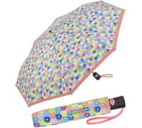 Benetton Taschenschirm Mini Automatik Blooming Dots - Peach