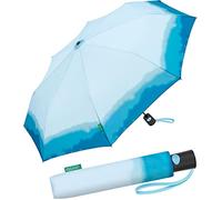 Benetton Taschenschirm Mini AC Auf-Automatik Diva Blue