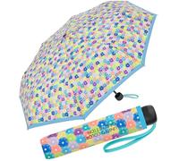 Benetton Taschenschirm Super Mini Blooming Dots - blue