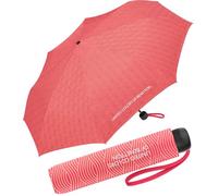 Benetton Taschenschirm Super Mini Wavy Stripes - azalea