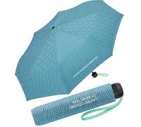Benetton Taschenschirm Super Mini Wavy Stripes - riviera
