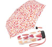 Benetton Taschenschirm Ultra Mini Flat Aquarell Hearts - pink