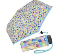 Benetton Taschenschirm Ultra Mini Flat Blooming Dots - blue