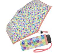 Benetton Taschenschirm Ultra Mini Flat Blooming Dots - Peach