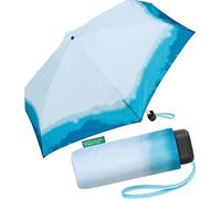 Benetton Taschenschirm Ultra Mini Flat Dip Dye - diva blue