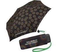 Benetton Taschenschirm Ultra Mini Flat Love Core - black