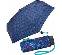 Benetton Taschenschirm Ultra Mini Flat Pop Dots - Bellwether Blue