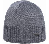 Eisglut Strickmütze Ben XL mit Fleece-Innenband onesize, Mittelgrau