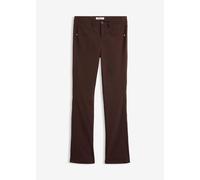 Bengalin-Bootcut-Hose aus Viskose-Mix 40