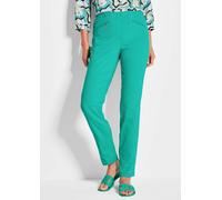 Bengalinhose LOUISA mit Reißverschlusstaschen grün 46 lang