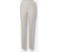 Bengalinhose sesam-weiß-gemustert 22