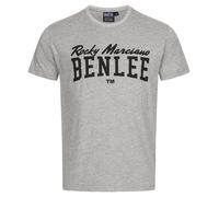 Rocky Marciano BenLee T-Shirt Donley Kurzarm Herren Normale Passform Marl Grey/Black S