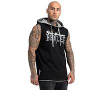 BENLEE Herren ärmelloses T-Shirt mit Kapuze Normale Passform Epperson Black XL