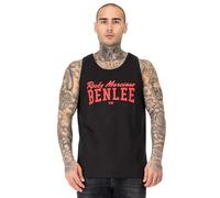 BENLEE Herren Singlet Normale Passform LUDICA XL, Black/Red