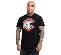 BENLEE Herren T-Shirt Normale Passform Boxing Logo, Black, XXXL