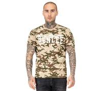 BENLEE Herren T-Shirt Normale Passform CAMDDEN Camo Desert XL