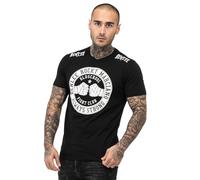 BENLEE Herren T-Shirt Normale Passform Westfall, Black/White, XXL