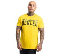 BENLEE Rocky Marciano Herren T-Shirt Promo – Normale Passform, Logo, Gelb, XL