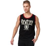 Benlee Rocky Marciano Herren Singlet Pittsfield schmale Passform Schwarz XXL