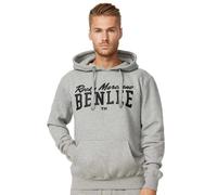 BenLee Herren Kapuzensweatshirt STRONGHURST Normale Passform Marl Grey/Black L