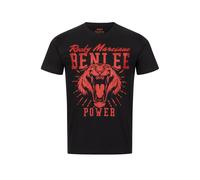 Benlee Tiger Power Short Sleeve T-shirt Schwarz M Mann