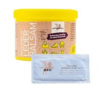 Bense & Eicke Bienenwachs-Lederpflege-Balsam 500 ml + Gratis Lederpflegetuch - Pflege von Glattleder aller Art