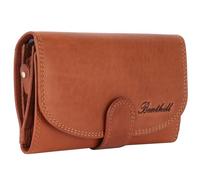 Benthill Damen Geldbörse Echt Leder - Portemonnaie mit RFID Schutz - Portmonee viele Kartenfächer - Echtleder Vintage Damenbörse inkl. Geschenkbox, Farbe:Braun