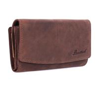 Benthill Geldbörse Groß Echt-Leder | Damen Portemonnaie XXL mit RFID Schutz | Vintage Frauen Geldbeutel mit vielen Kartenfächer inkl. Geschenkbox